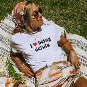 I Heart Being Delulu Women's T-shirt