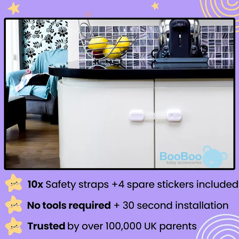 Cupboard Safety Straps 3