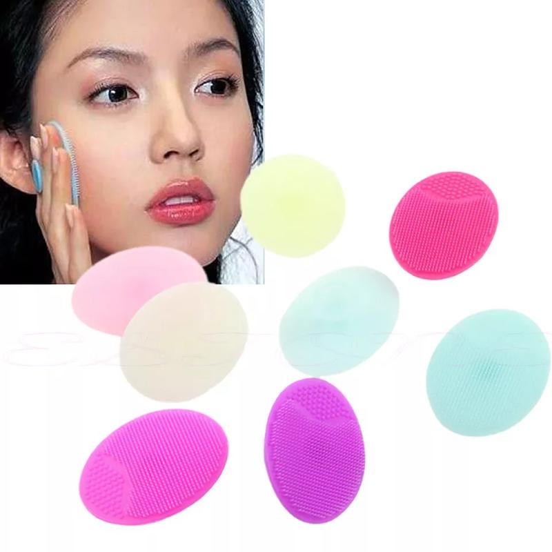 Facial Cleansing Silicone Brush Skin Blackhead Pore Cleaner Massager Scrub Face Skincare Deep Cleansing Delicate Gentle Comfort 1