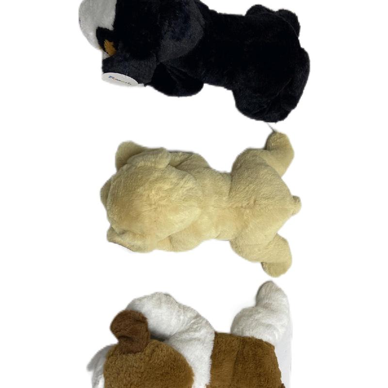 Classical Realistic Plush Dogs in 3 assorted in 38cm 3