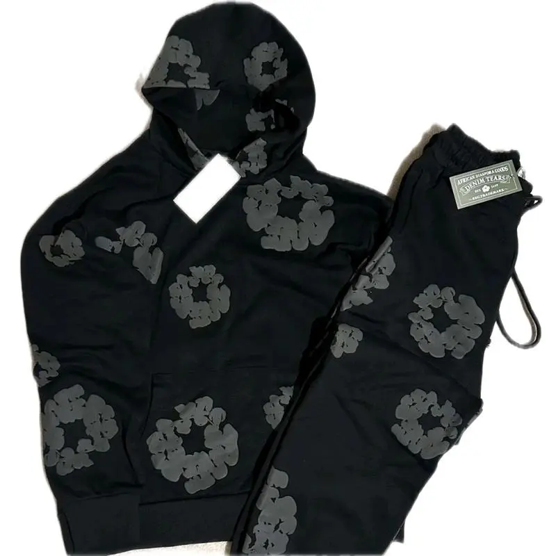 DT black shadow edition hooded unisex tracksuit 4