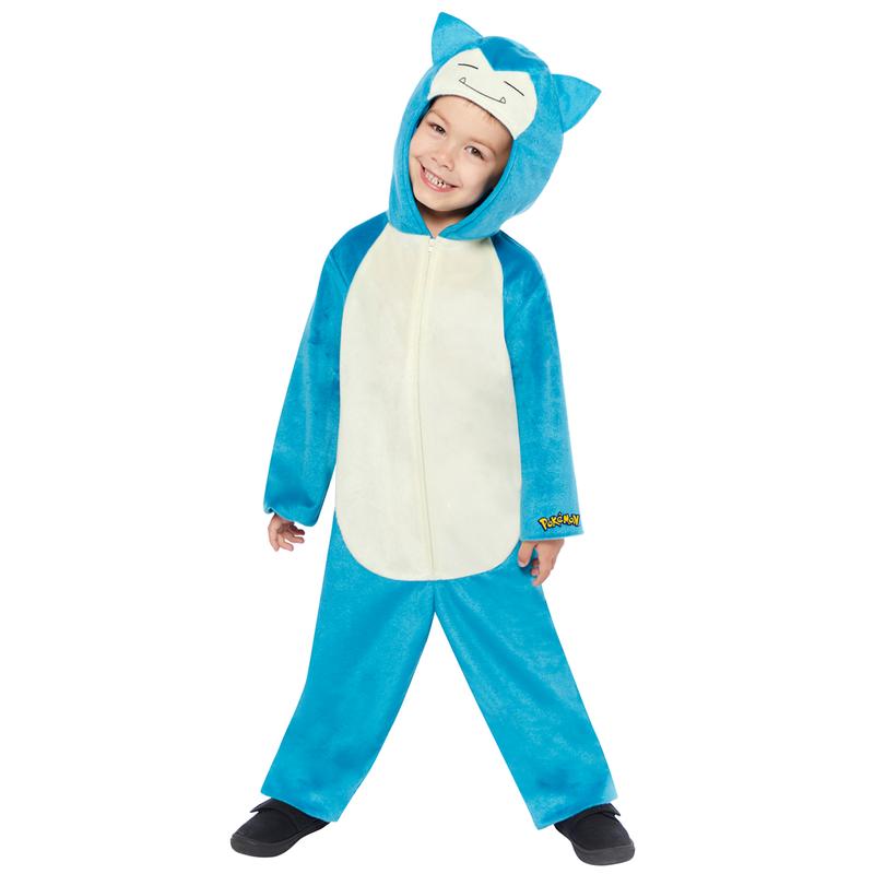 Officially Licensed Pokémon Snorax Jumpsuit Costume for Kids 2