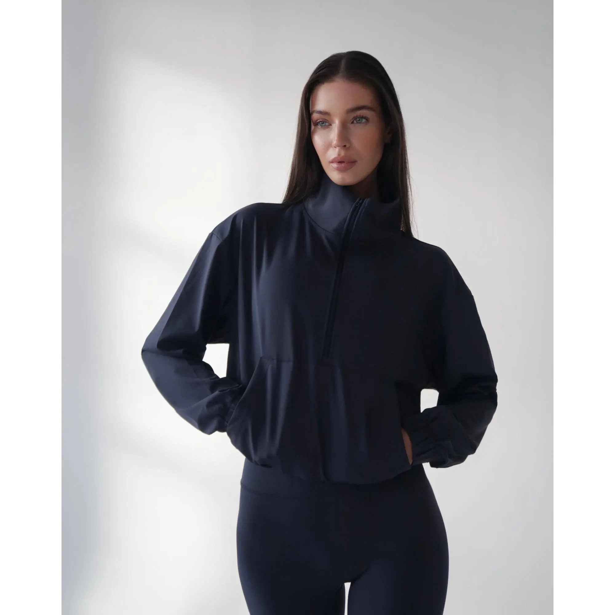 Half zip jacket - Navy