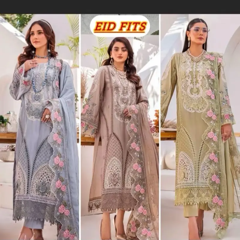 Maria B inspired Luxury Collection For Eid , Beautiful Collection For Ladies. 0