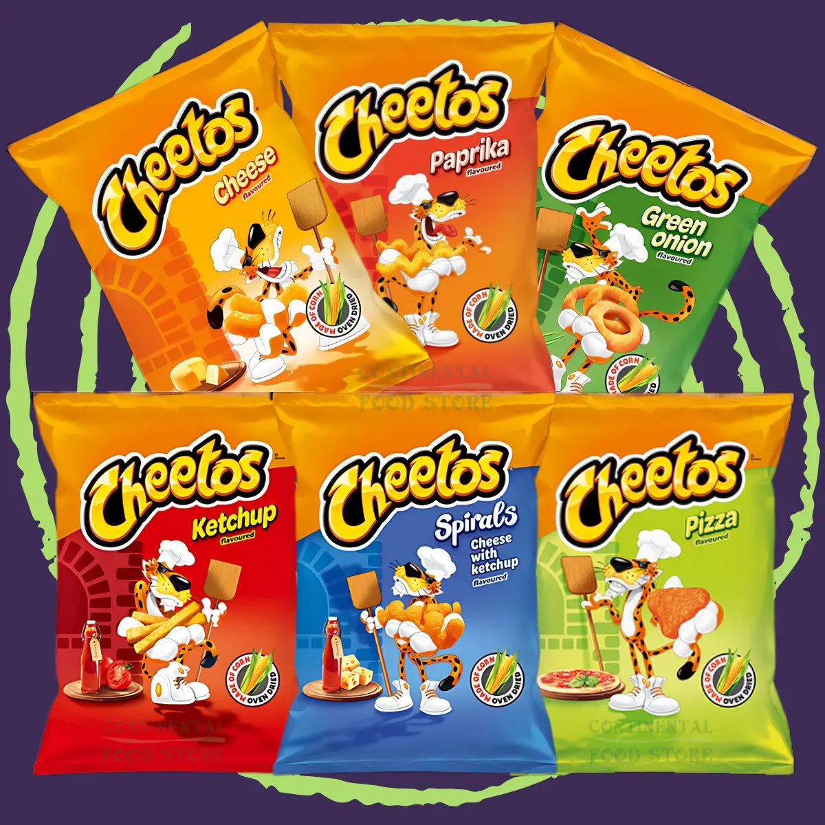 Cheetos Crisps - Imported Snacks - Choose Your Flavour  130g-165g slabs cheeto