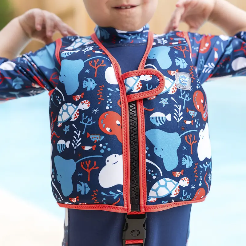 Splash About Learn to Swim Go Splash Swim Vest with Belt for Kids - Lightweight and Quick-Drying with Soft Binding 2