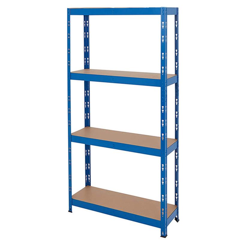 4 Tier Heavy Duty Metal Shelving Rack Unit Garage Storage 150x75x30cm 6