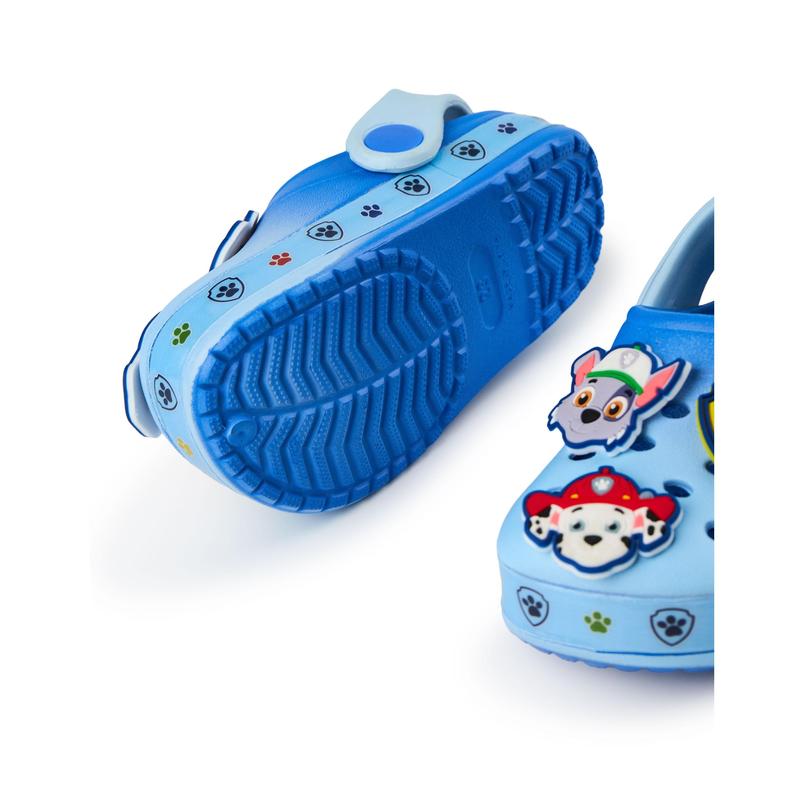 Vanilla Underground x Paw Patrol Boys Blue Multi Badge Clogs 6