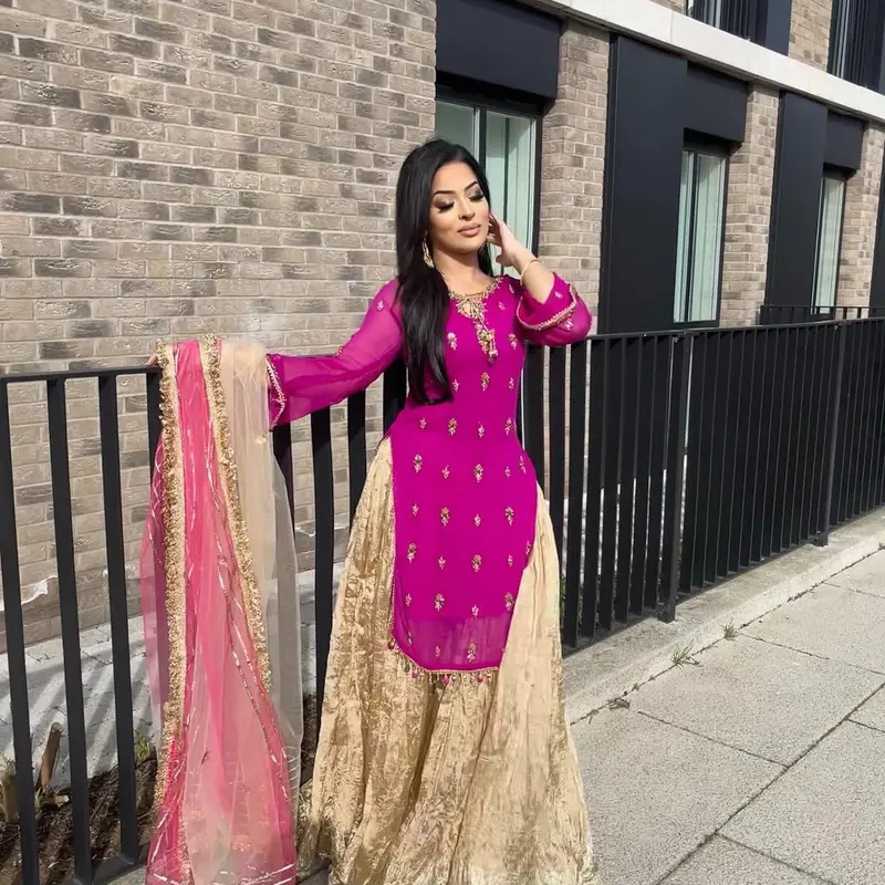 Khudabaksh original hot pink 5