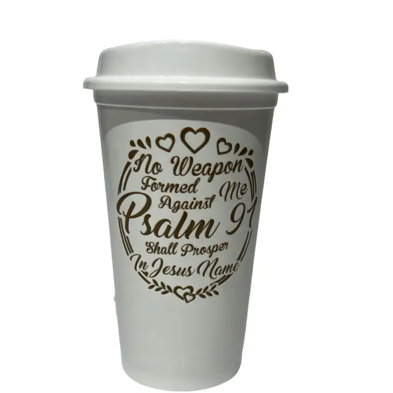 Psalms 91 coffee cup