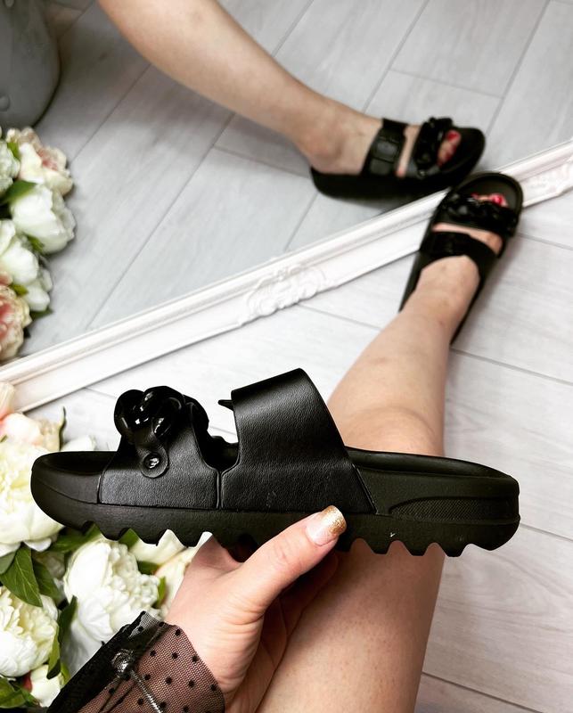 Women Chunky Sole Sliders Casual Comfy Sandals Flatform Summer Shoes Footwear Girl 3