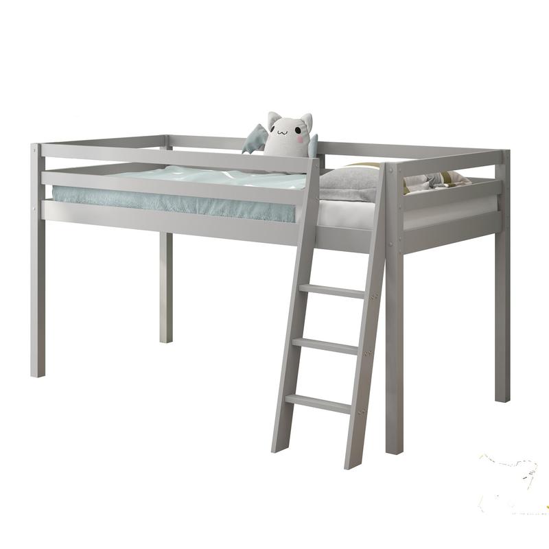 Kosy Koala Mid Sleeper for Kids - Space-Saving, Durable, and Customisable Mid Sleeper for Kids, (Grey, 3ft) 6
