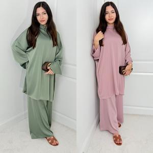 Elegance Flow Two-Piece Set for Women - Comfortable and Stylish - Womenswear ONE SIZE UK (10-20)