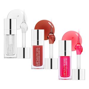 Comfort Juicy Lip Gloss, 3 Pack Hydrate Tinted Mirror Lip Gloss, Moisturizing Lip Oil Lip Tint Lip Stain, Makeup Essential for Women Prevent Cracked Lips