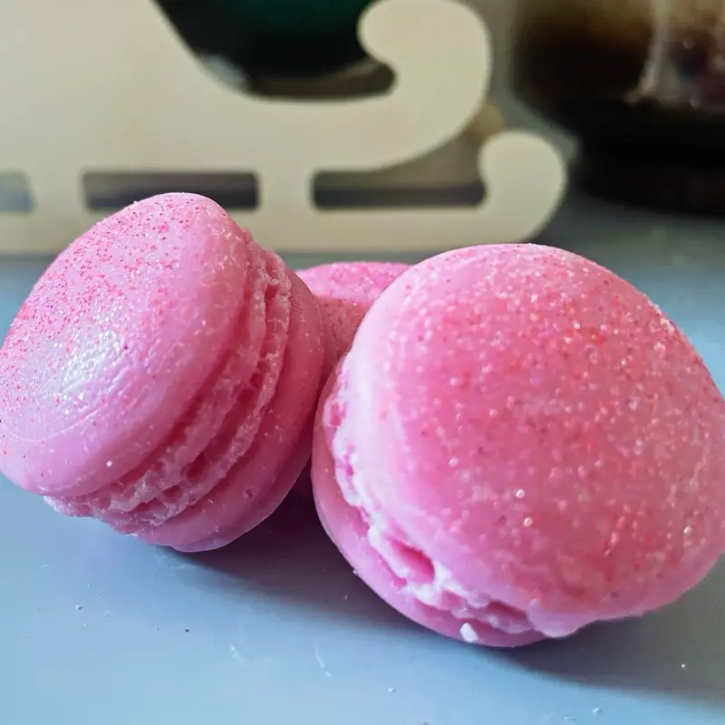 Small Macaron Wax Melt Scented Gift Bag for Birthday, Party, Baby Shower, or Wedding Candle Decor 1