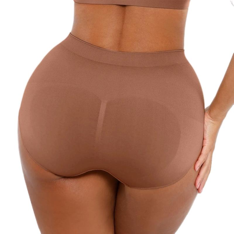 Tummy Control Pant Women's Seamless Shaper Full Panties with 3D Effect - Shapewear - Womenswear Compression Panty Comfort Sexy Basic Comfortable Nylon lingerie Elastic Soft Smooth Everyday Knitting Light Yarn 5