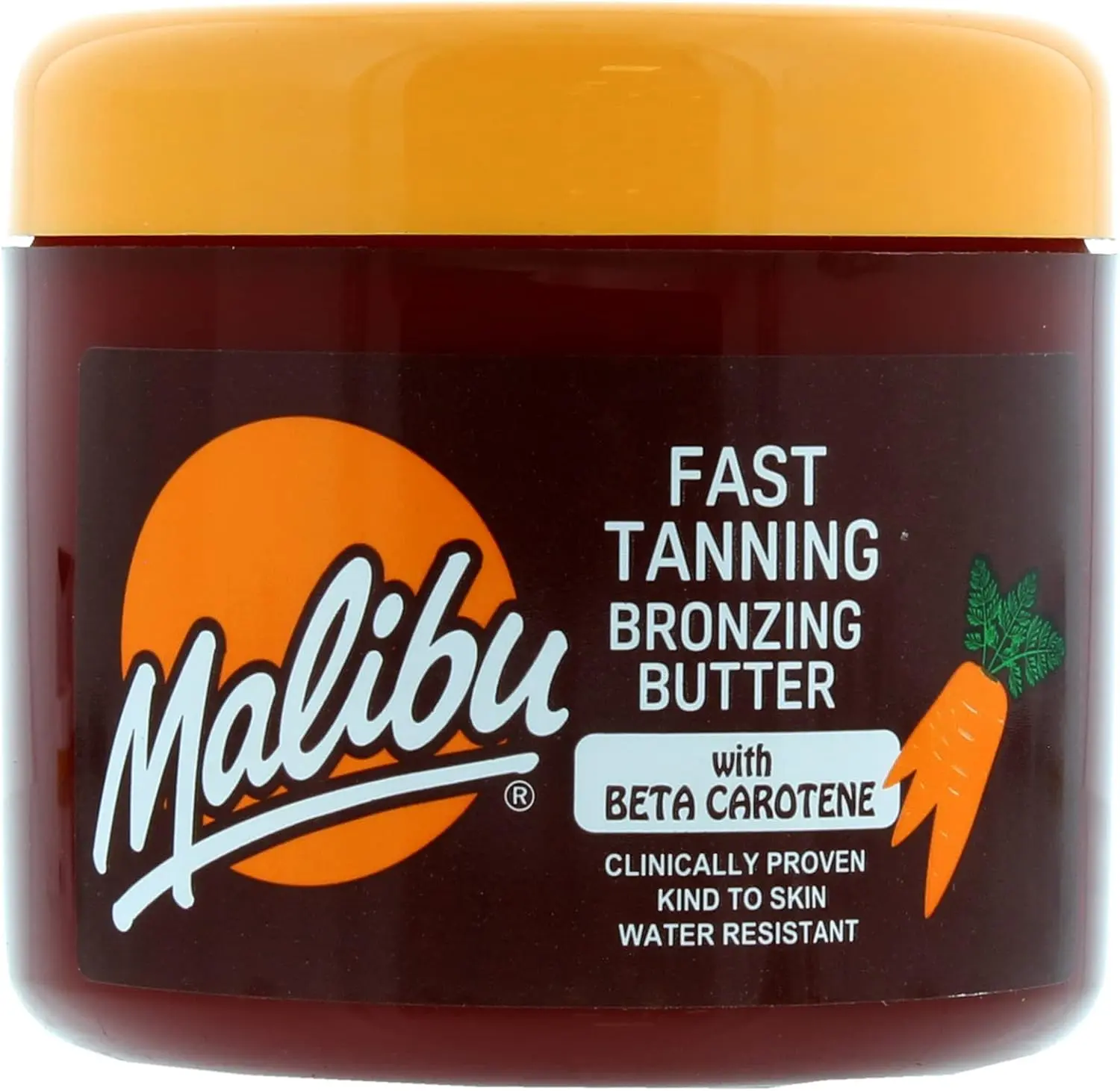 Sun Bronzing Fast Tanning Body Butter with Beta Carotene, Tropical Coconut Fragrance, 300ml