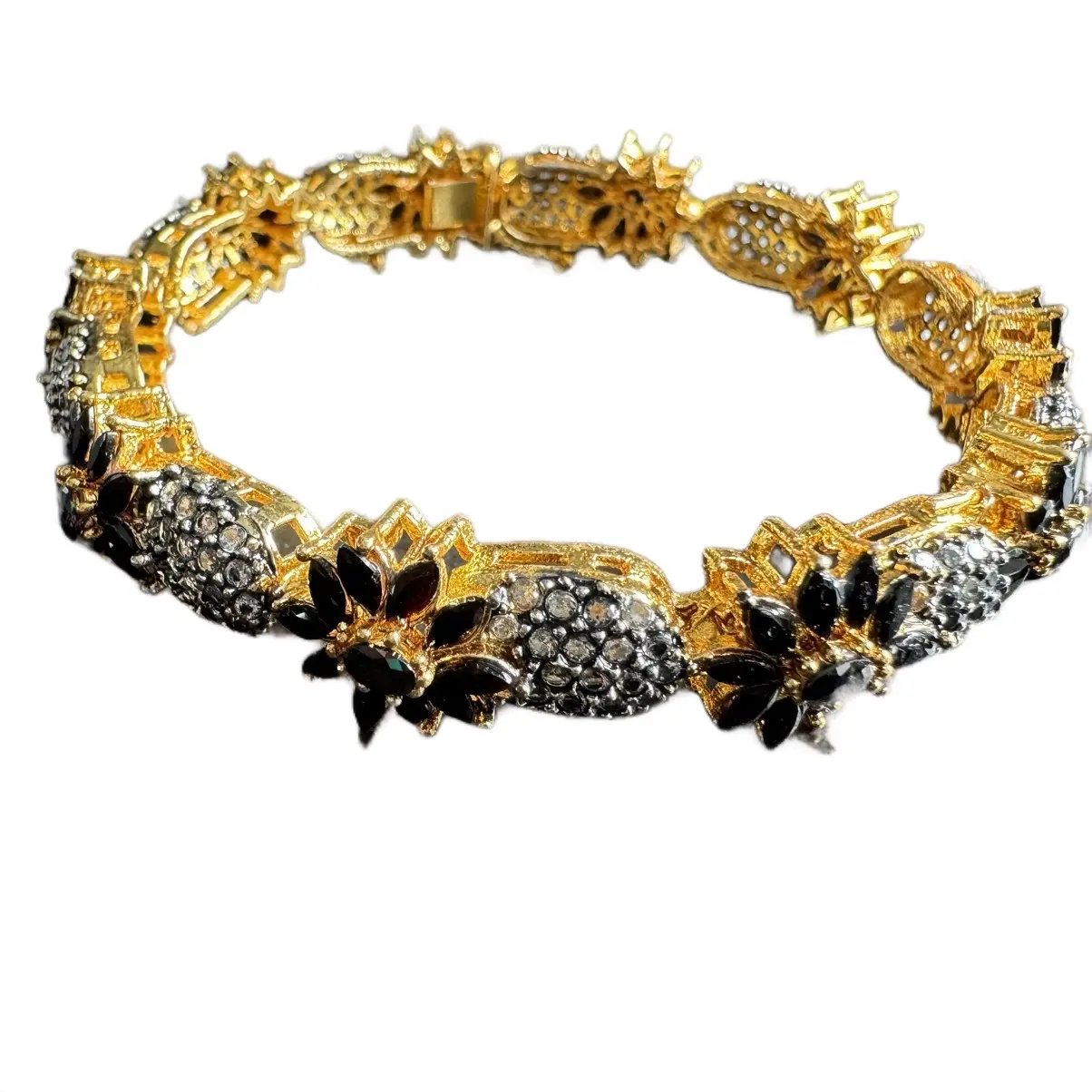 Black stone bracelet