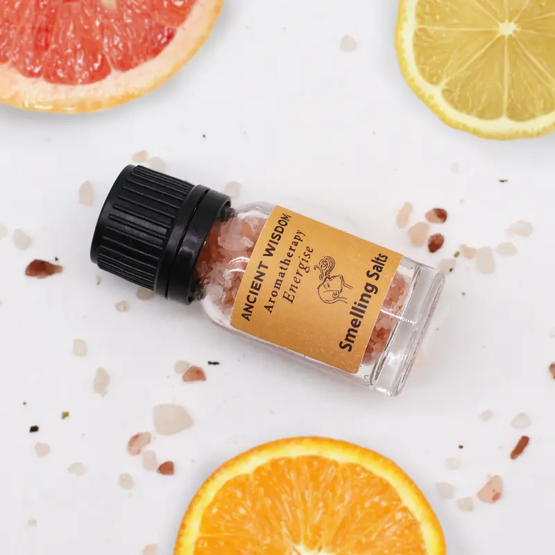 Nature's Essence Aromatherapy Smelling Salts: Instant Relief & Tranquility On-The-Go Wellness Solution 4