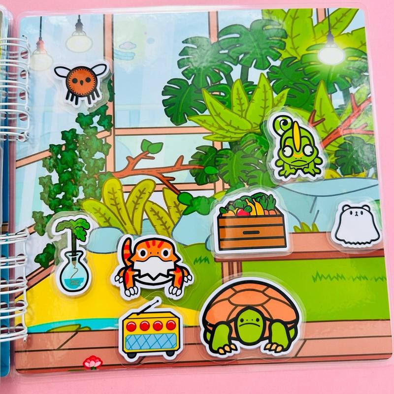 Toca Pets Velcro Book with Pets - Educational Toy for Kids 1