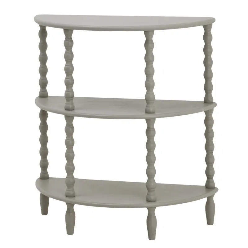 The Camden Collection Half Moon 3 Tier Table 0