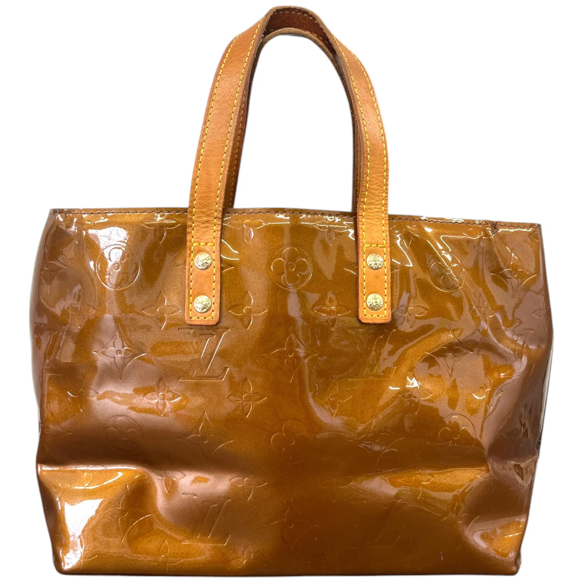 Pre-owned  Louis Vuitton  Women's Reade Pm Bag Brown