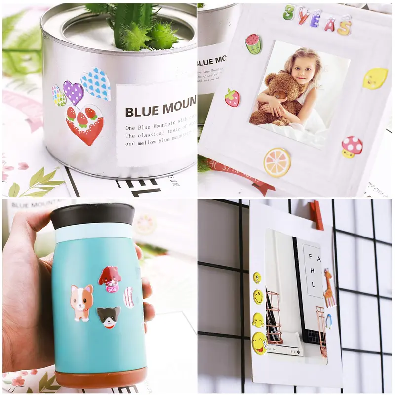 Meafeng 3D Stickers for Kids Toddlers Vivid Puffy Kids Stickers 24 Different Sheets Over 550, Coloured 3D Stickers for Boys Girls Teachers as Reward, Gift, Craft Scrapbooking 7
