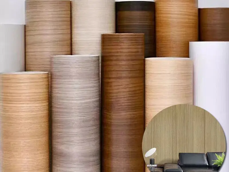 5M Wood Effect Vinyl Wrap Self Adhesive Film Stickers for Worktop Covering and Wallpaper