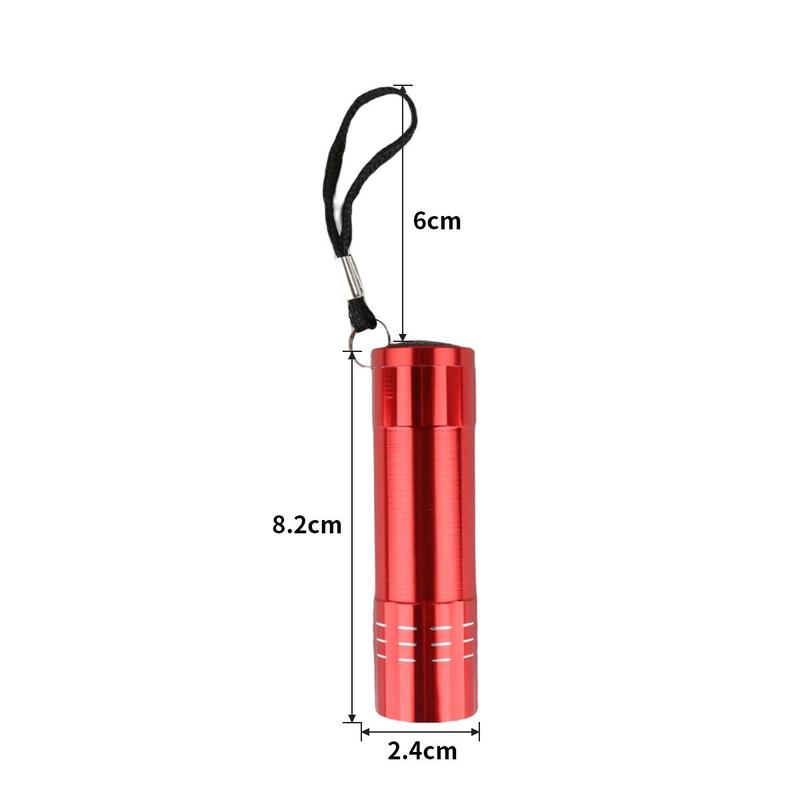 LED UV Gel Curing Light Portable Fast Dryer Nail Cure Mini Flashlight Mini Flash Light for LED UV Gel Curing Lamp Light Handheld Nail Dryer for Manicure Detail Work 5