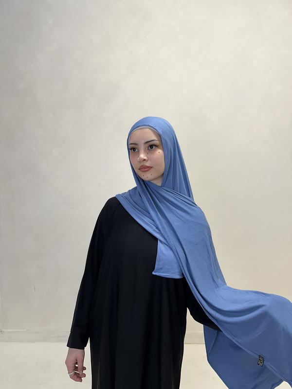 Double stitched Premium stretchy Jerseys hijab 1