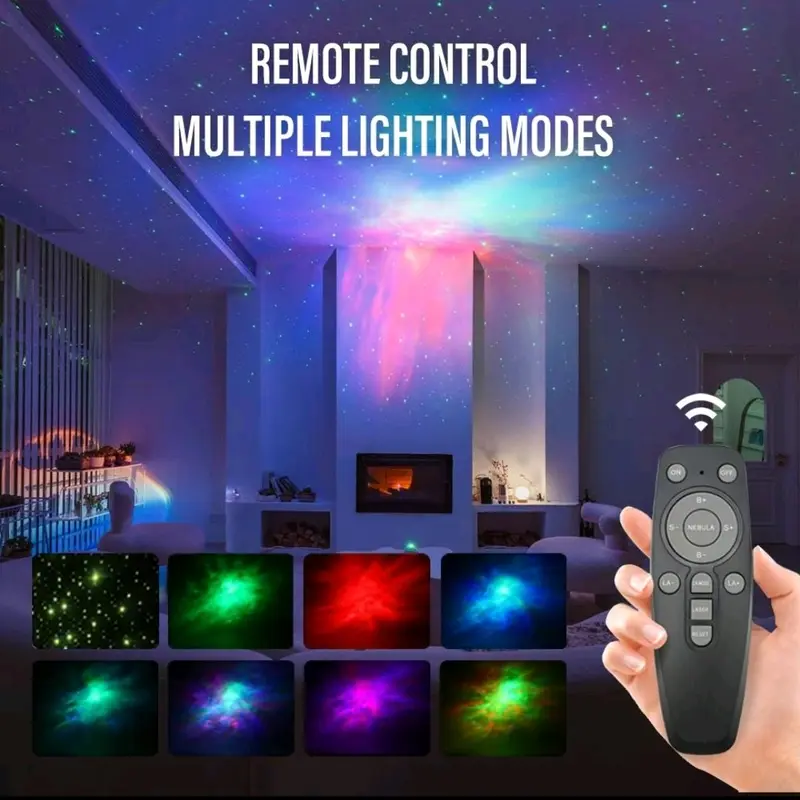 Astronaut Galaxy Projector Light with Remote for Kids and Adults - Starry Night Projector, Astronaut Projector, Christmas gift lights, Gift for Kids, Spaceman Projector 8