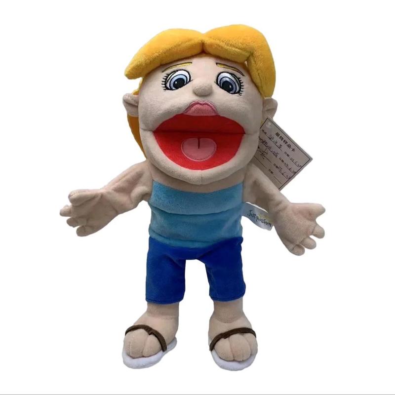 Jeffy Mum / Dad / Penelope Variations Soft Hand Puppet for Imaginative Play - Stuffed Toy 6