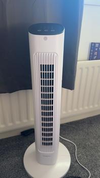Product Review of Climatik 32-Inch Tower Fan Quiet Cooling Oscillating Standing Fan with Remote Control, 3 Speed Settings & Night Mode, 15 Hour Timer Energy Efficient Ideal for Home, Office, Bedroom, Living Room from C** o** b**e e**s ♌**🌈 0