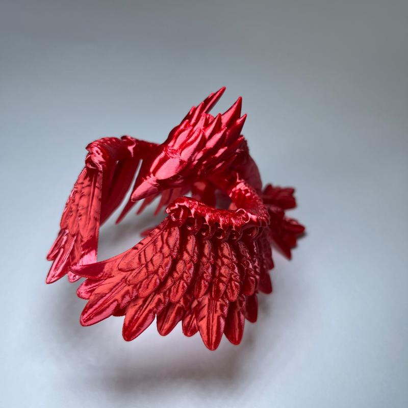 Stunning 3D printed phoenix bird Figurine - available in full size only 2