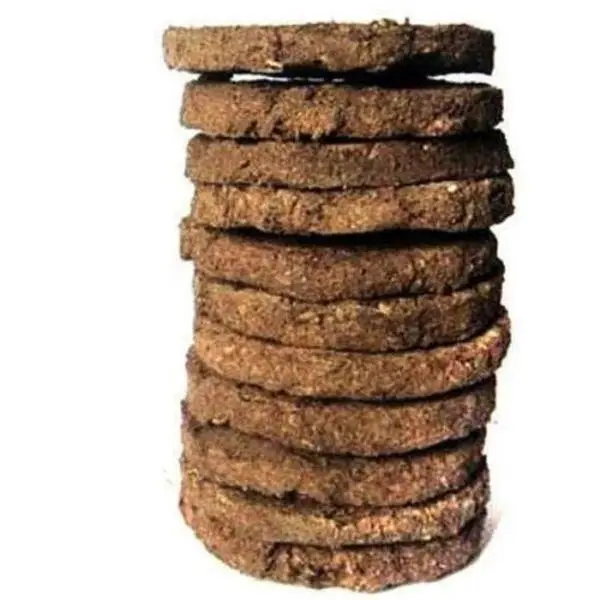 Organic Cow Dung Cake - 10-Pack | Natural Gomaya Gobar Patties for Soil Fertiliser, Havan & More!