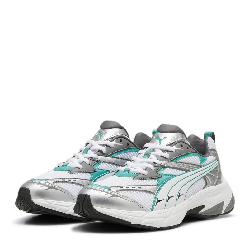Puma Kids Morphic Low Top Trainers Sneakers Sports Shoes Unisex 2