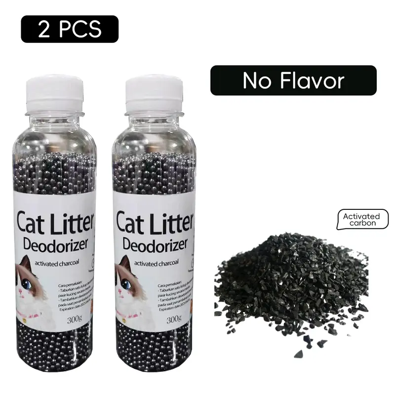 2 PCS Natural Plant-Based Pet Odor Eliminator & Litter Box Deodorizer Crystals - Fresh Scent for Cats, Cleaning, Environment 8