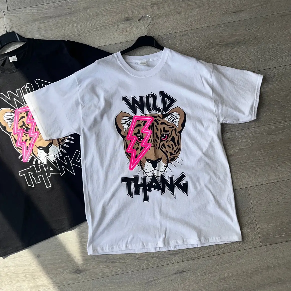 Wild Thang leopard design tshirt