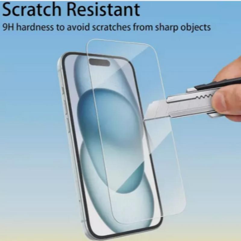 Full Cover Screen Protector for Apple iPhone 15 16 Plus Pro Promax - Easy Install - Protective - Protection 1
