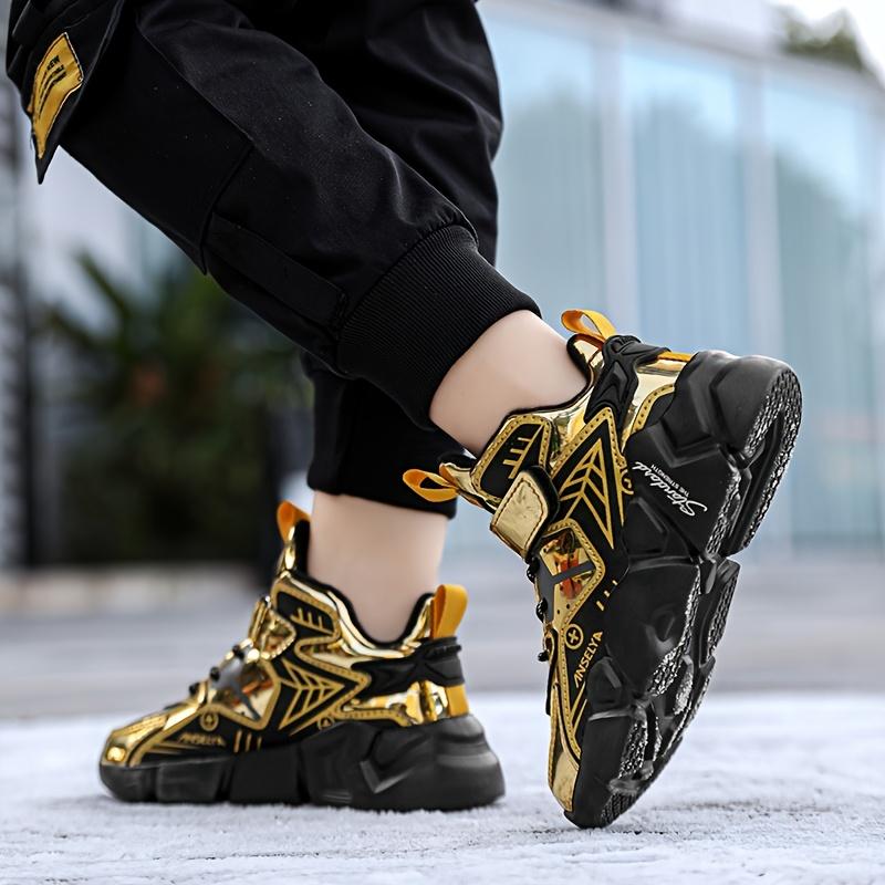 Product Introduction of New Fashionable Boys' Sports Shoes Waterproof, Anti slip, Wear resistant Children'S Running Shoes Outdoor Basketball Shoes Middle and Big Children'S Running Shoes 19