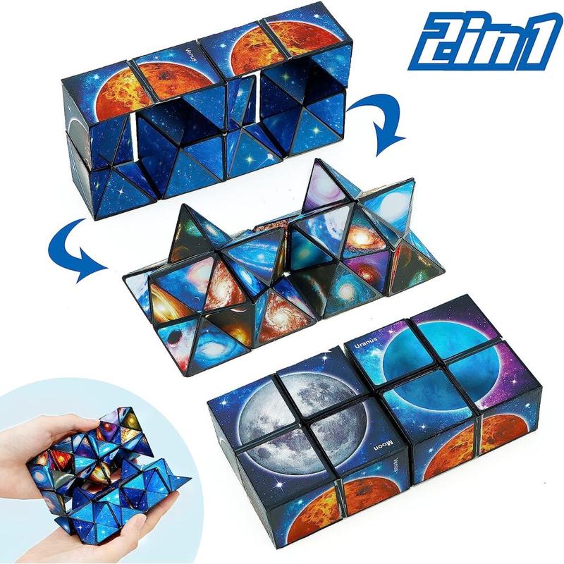3D Magic Cube Star Cube Shifting Box Anti Stress Puzzle Toys Kids Gift 1