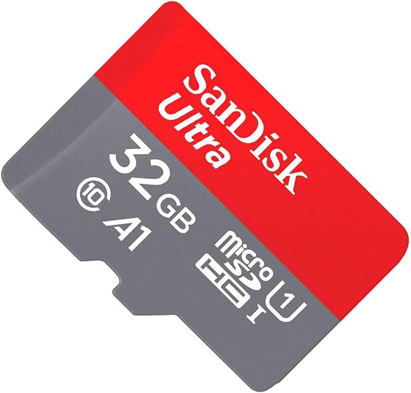 Ultra 32 GB microSDHC Memory Card + SD Adapter with A1 App Performance Speed Up to 98 MB/s, Class 10, U1, SD Adapter For Easy File Transfer, Accessories Smartphone Camera 2