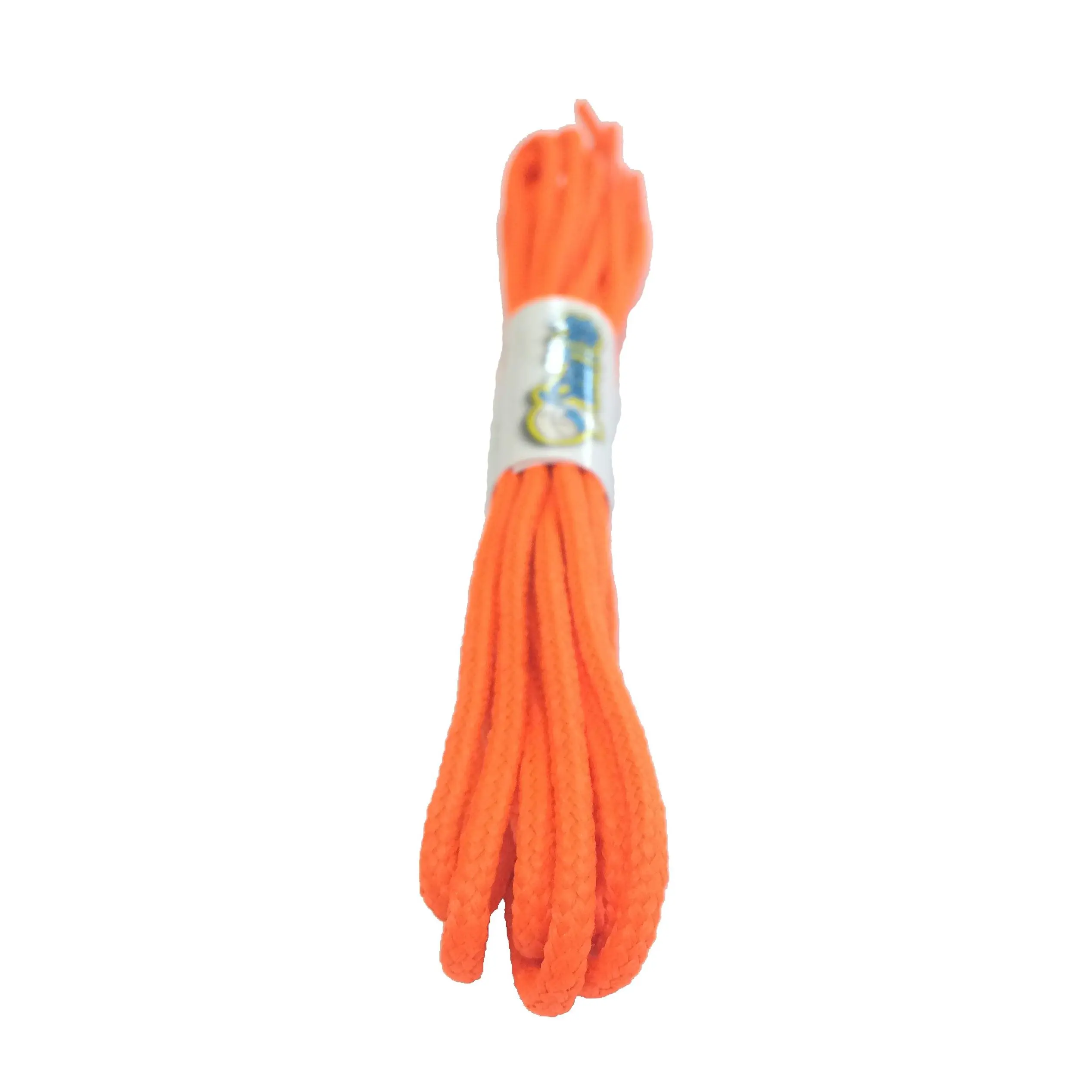 Round Neon Orange Shoelaces - 3mm wide