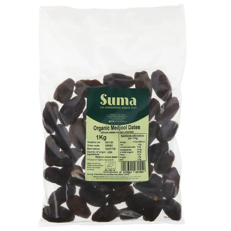 Suma | Dates - Medjool Organic | 1 KG 0