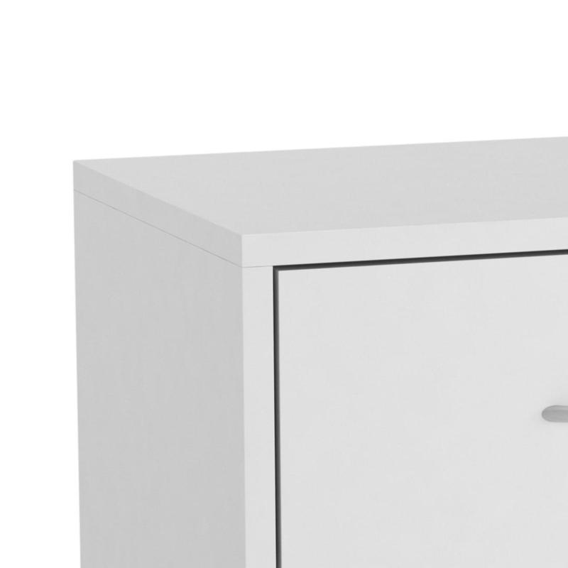 Wooden Bedside Cabinet with 1 Drawer: Ideal for Small Bedrooms 2