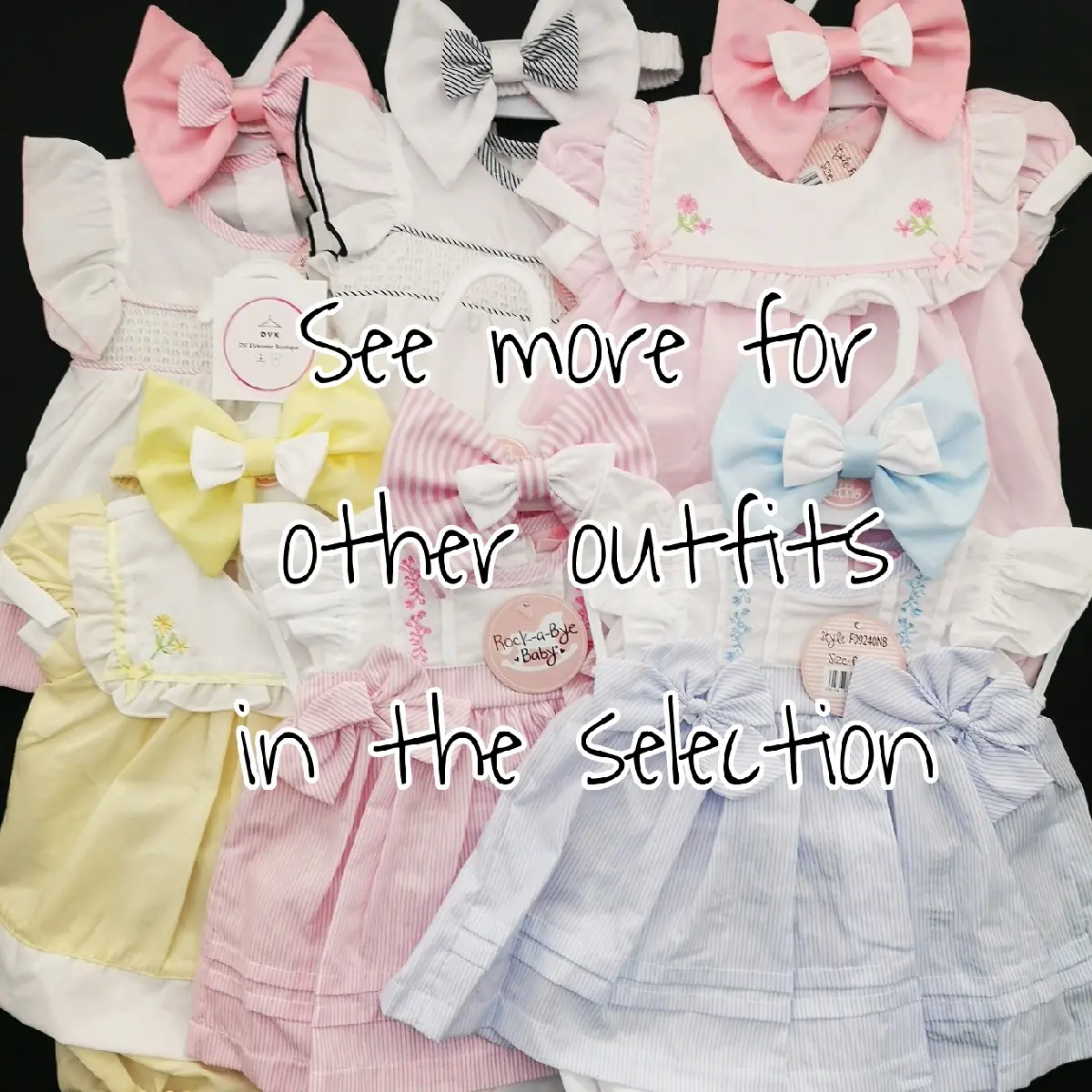 DVK Baby Girl Spring/Summer Outfit 0m-24 months