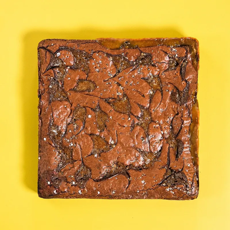 Salted Caramel Brownie 2
