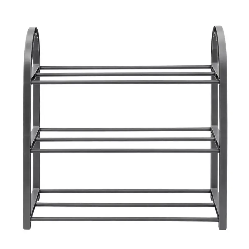 SHOE RACK COMPACT 3 TIER OFFICE HOME STORAGE PORTABLE ORGANISER HALLWAY STAND  Shoe Storage Rack, 3 Tier Shoe Rack Organiser, Slim Shoe Organiser Storage,  Lightweight Shoe Shelf for Closet Entryway Hallway Bedroom 2