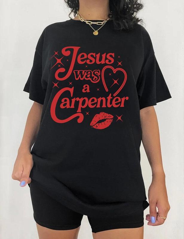 Jesus Was A Carpenter Shirt Coachella Music Concert Trendy 90s Shirt Fan Gift Merch 1