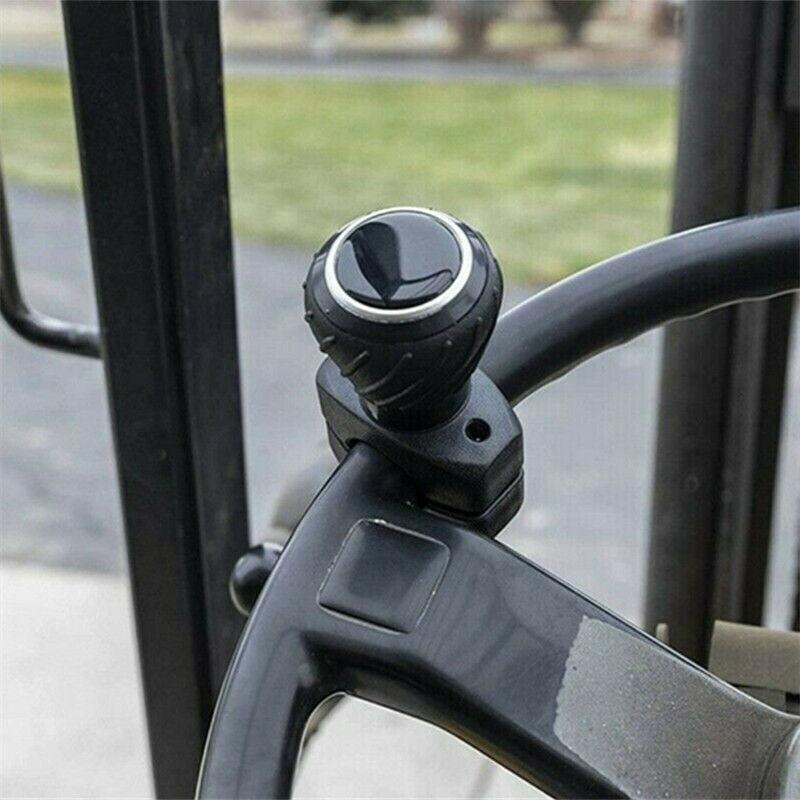 Power Steering Wheel Aid Car Truck Lorry Handle Assister Knob Spinner Ball Black 2